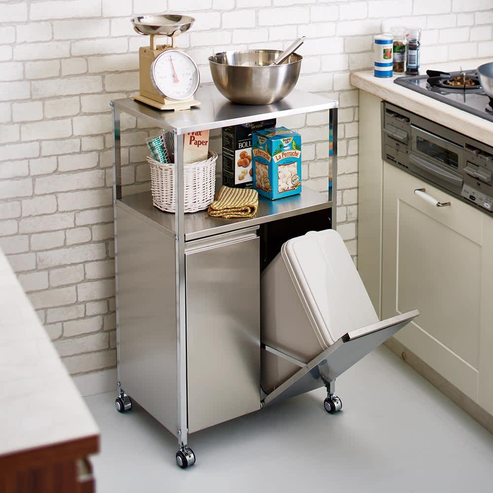 ステンレス キッチンワゴン 通販 - ディノス