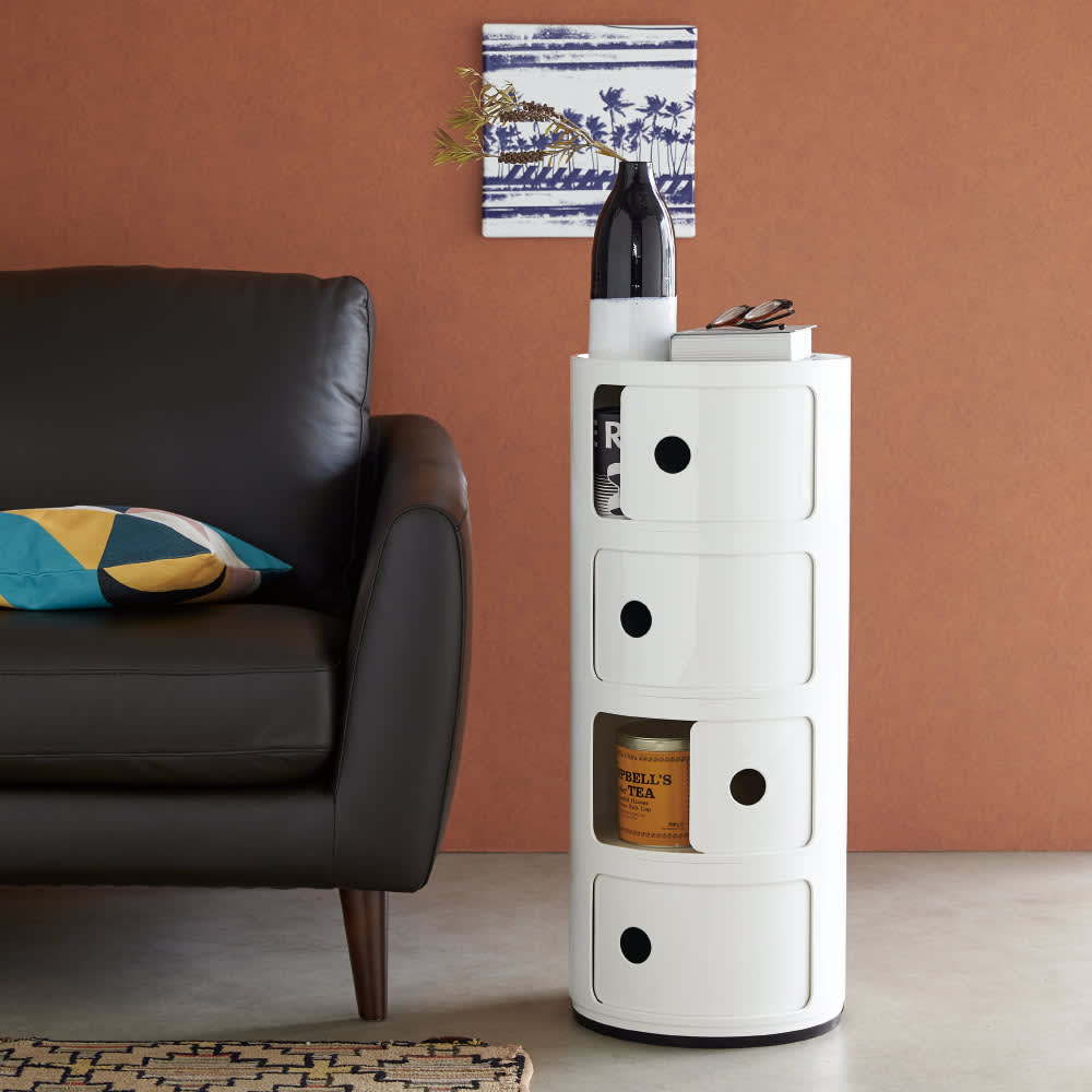 Componibili/コンポニビリ ストレージ 4段・高さ77cm ［Kartell