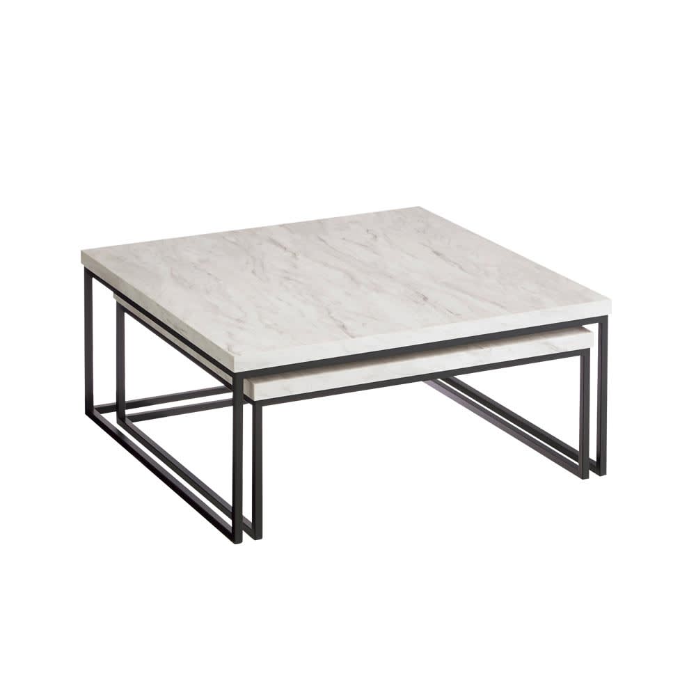 Marbrim/マーブリム 大理石調テーブルシリーズ ネストセンターテーブル