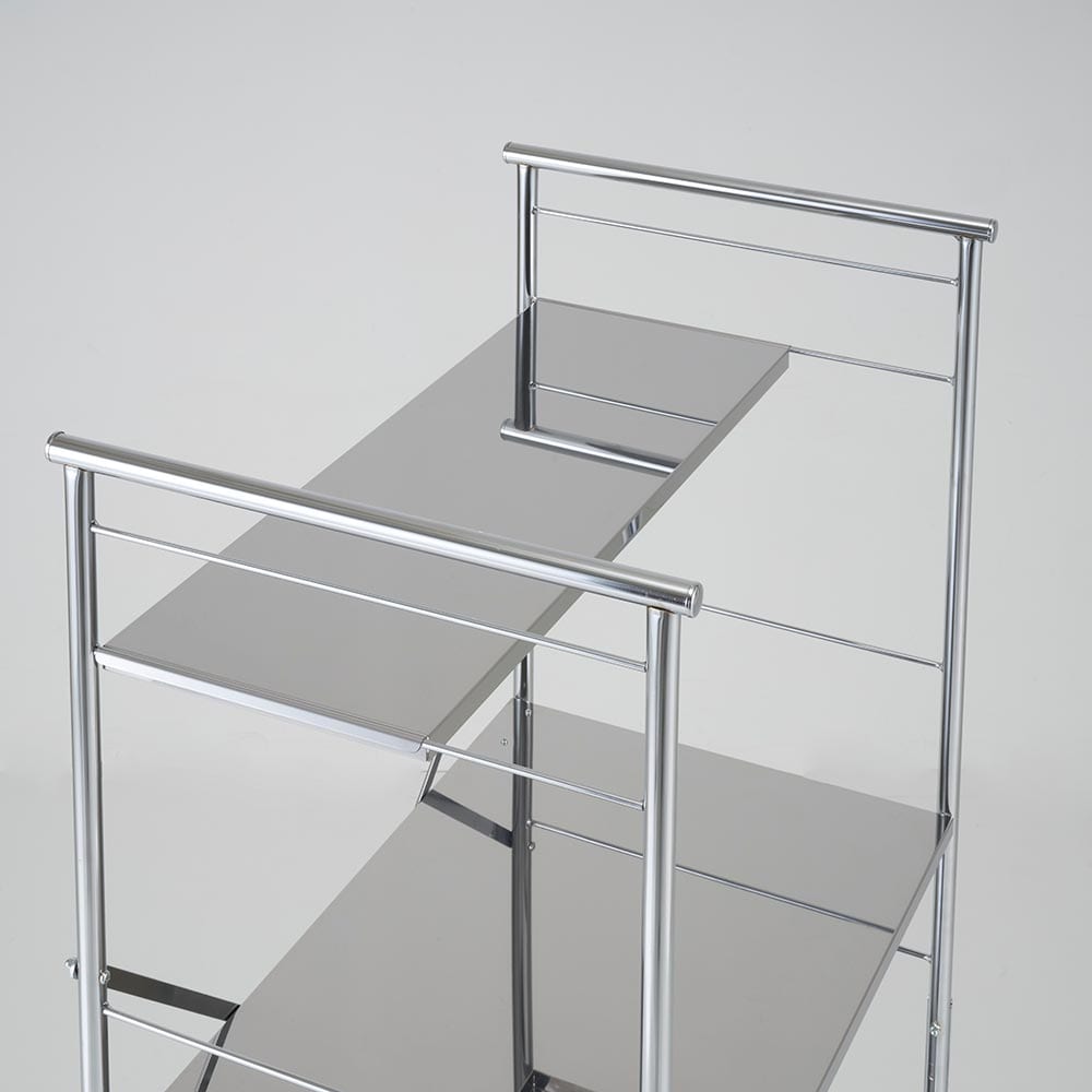 ステンレス大型レンジラック ハイオープン（幅60cm/幅80cm） 通販