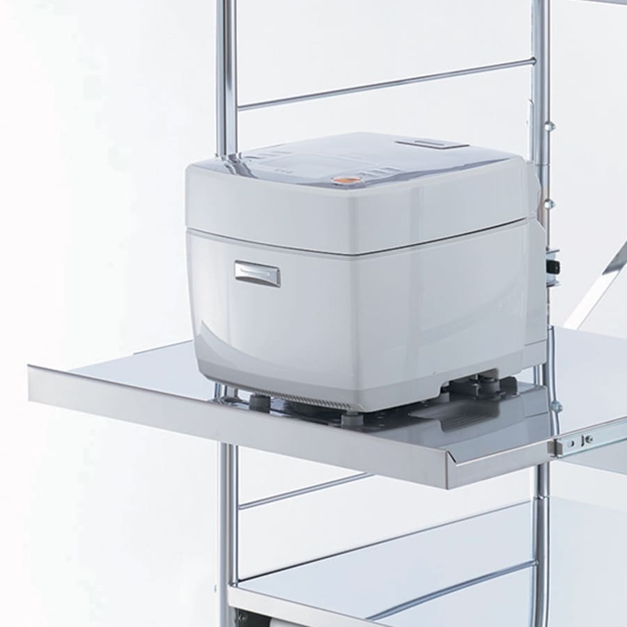 ステンレス大型レンジラック ハイオープン（幅60cm/幅80cm） 通販