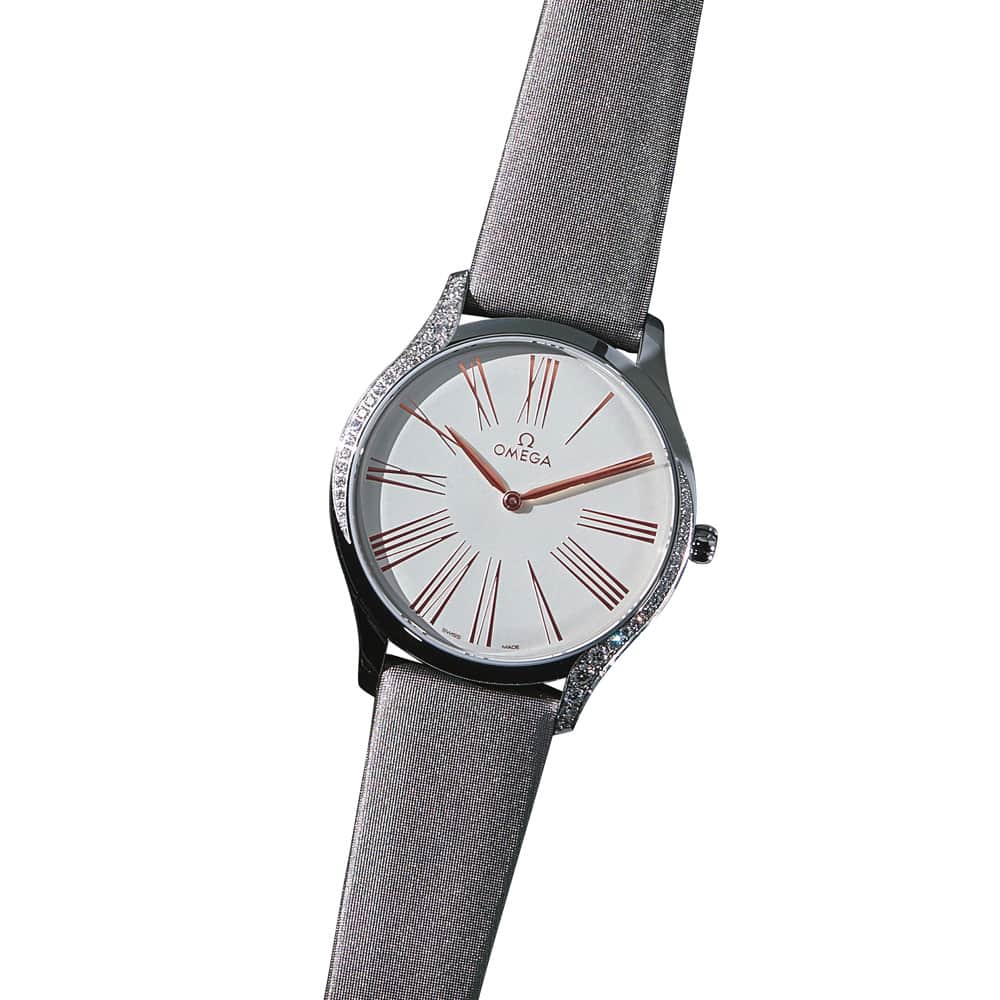 OMEGA/オメガ デ・ヴィル トレゾア （サテンベルト・グレー） 通販