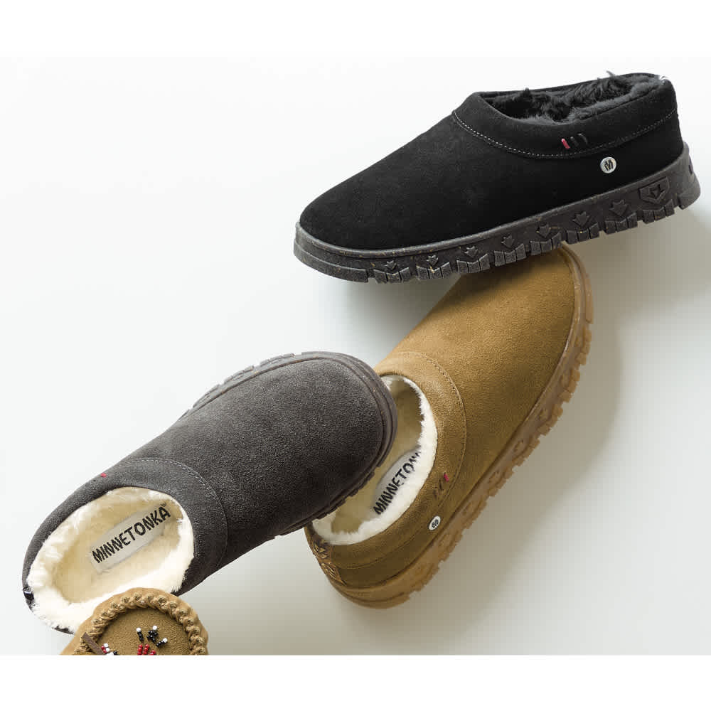MINNETONKA／ミネトンカ ボアスリッポン 通販 - ディノス