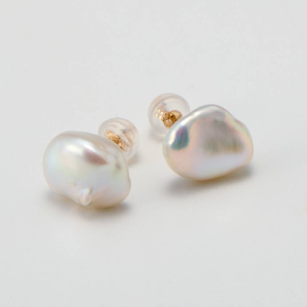 K10 淡水バロックパール ピアス 通販 - ディノス
