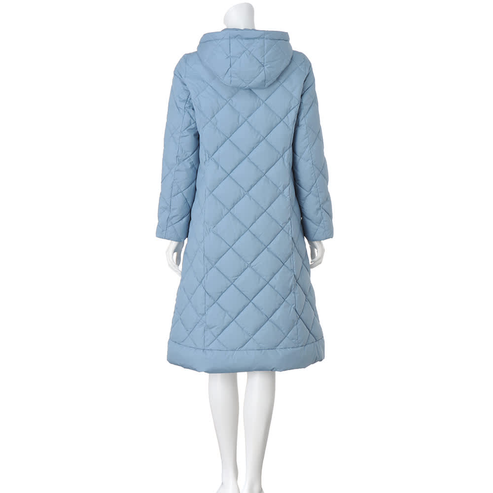 フェイクファー付き ロングダウンコート 通販 - ディノス