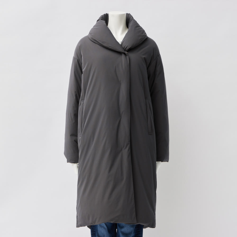 ショールカラーロングダウンコート 通販 - ディノス