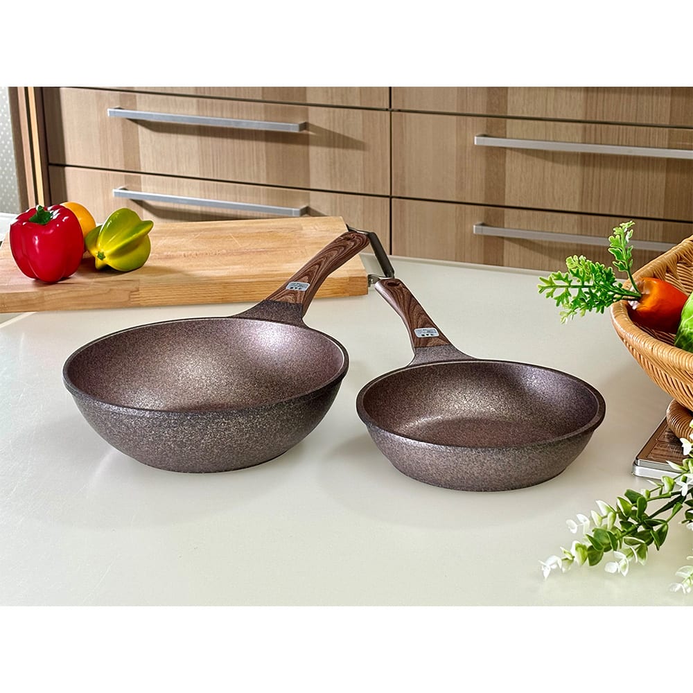 アムウェイクィーンクックウェア ウォック ステンレス中華鍋 両手鍋