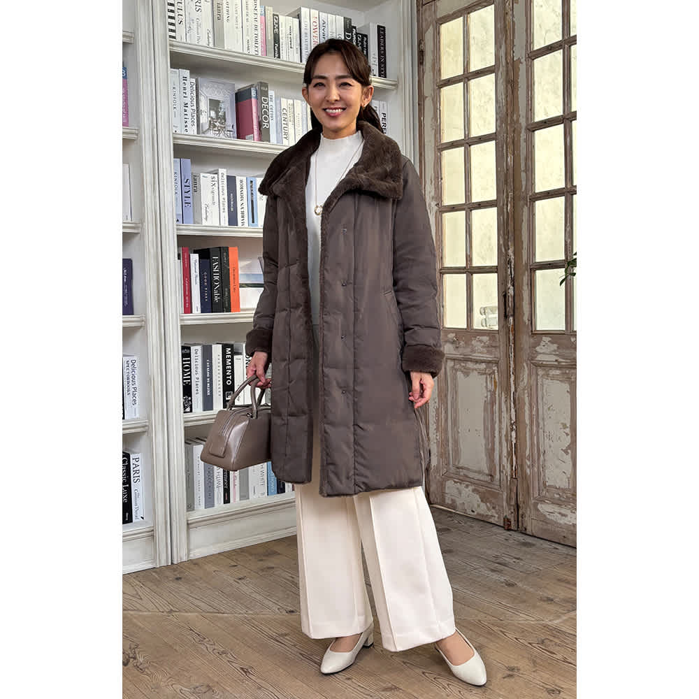 スタンドカラーダウンコート 通販 - ディノス