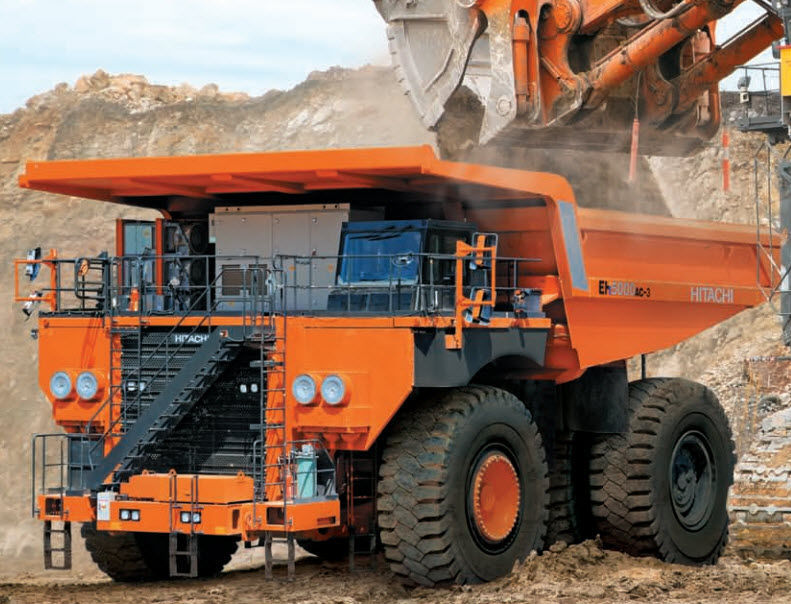 リジッドダンプトラック - EH5000AC-3 - Hitachi Construction
