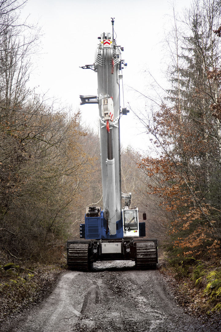 クローラー式クレーン - GTC-2000 - TADANO FAUN - ブーム / 伸縮式 / 格子