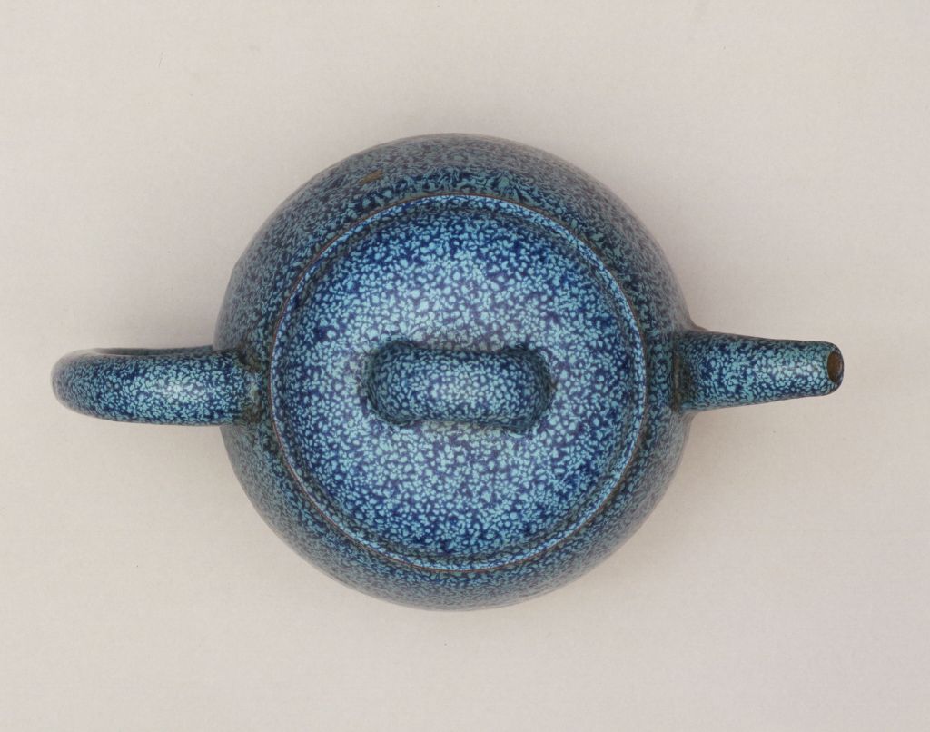 宜兴窑仿钧釉茶壶- 故宫博物院