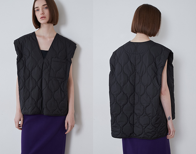 【期間限定お値下げ✨】LE PHIL リモンタ キルティング フレアスカート キルティング 切り替え スカート Liala×PG 全2色｜lpg612-1499【7