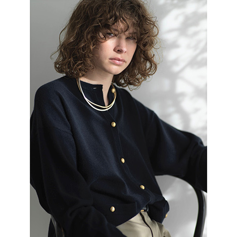 ebure/エブール｜新作入荷！ カシミヤニットで上品な華やぎを｜エル