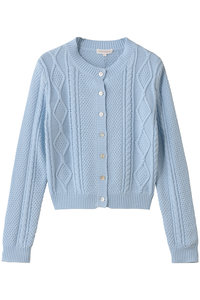 DEMYLEE(デミリー)｜HILDA ソフトコットン 2WAYケーブルニット/オフ