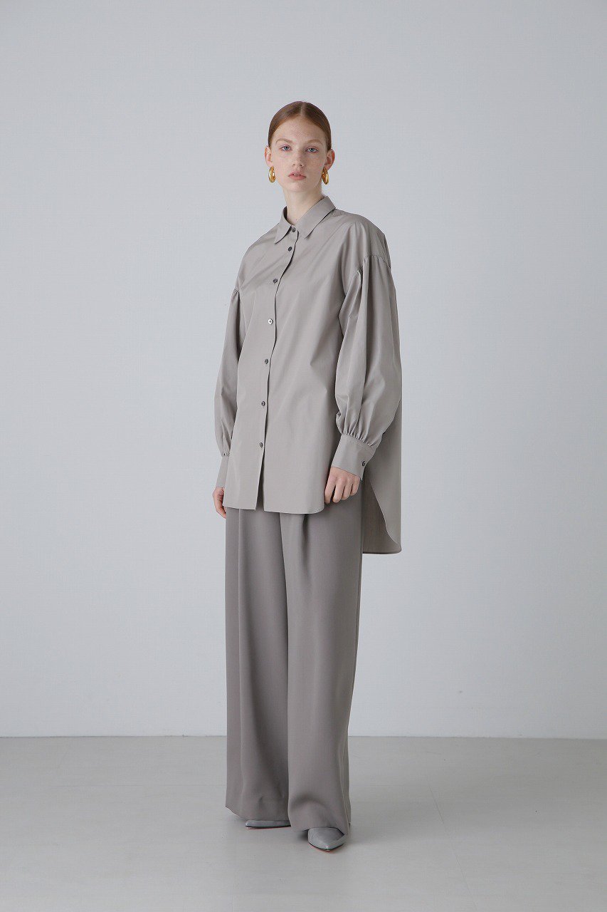 ADORE(アドーア)｜THOMAS MASON Coブロードブラウス/グレー の通販