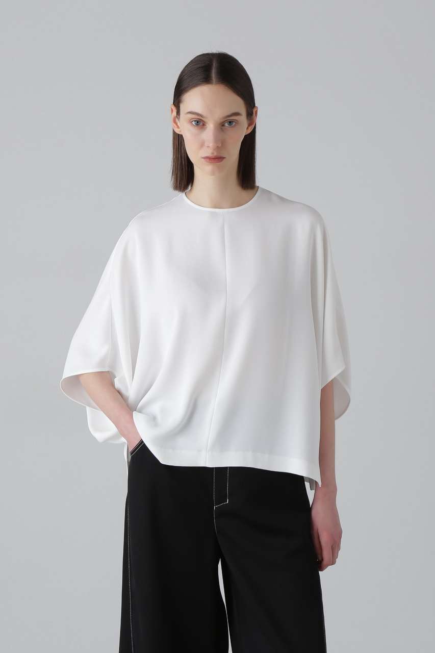 ADORE(アドーア)｜◇クリアジョーゼットブラウス/ホワイト の通販