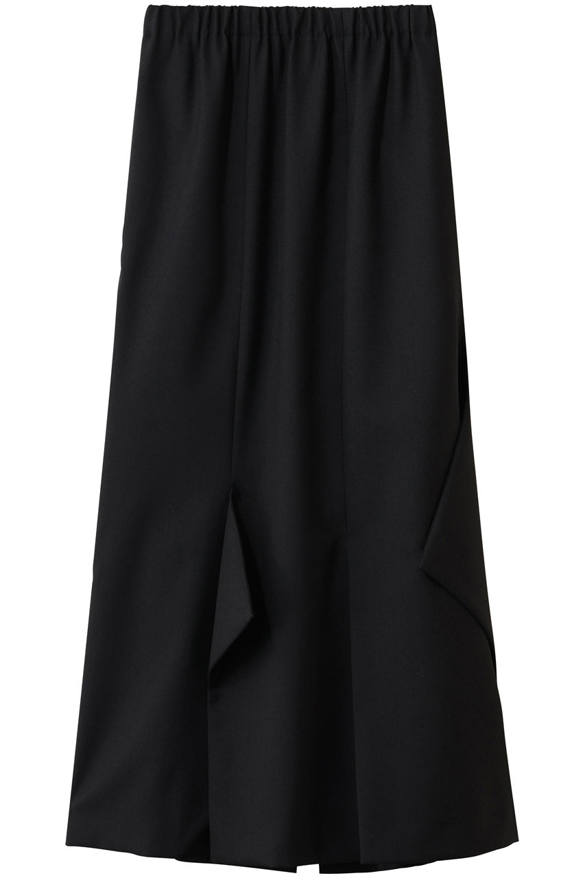 ENFOLD(エンフォルド)｜ZIGZAG SKIRT/ブラック の通販｜ELLESHOP