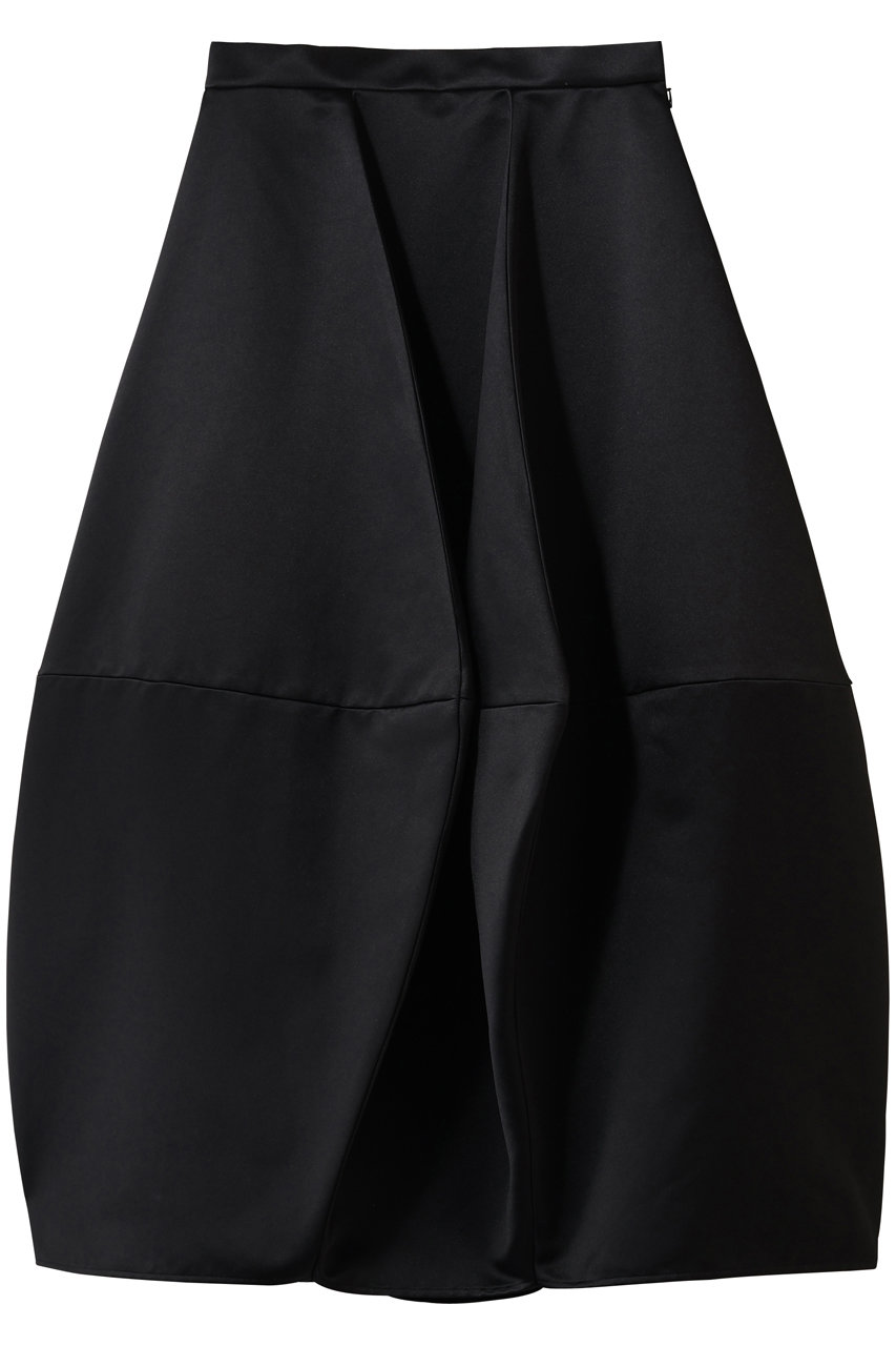 ENFOLD(エンフォルド)｜PYRAMID SKIRT/ブラック の通販｜ELLESHOP