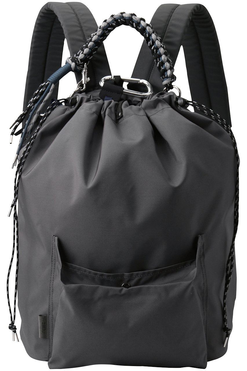 zattu(ザッツ)｜HENRIK ナイロン2wayバックパック/チャコール の通販