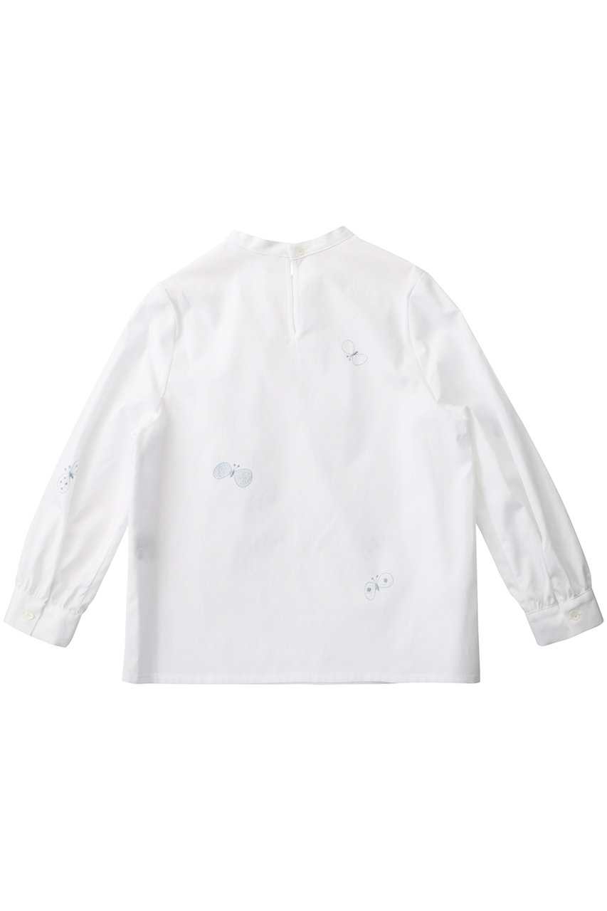 mina perhonen(ミナ ペルホネン)｜【KIDS】choucho ブラウス ホワイト