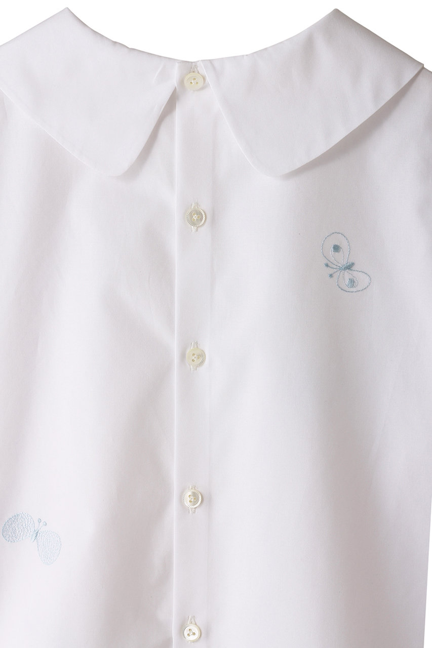 mina perhonen(ミナ ペルホネン)｜【KIDS】choucho ブラウス/ホワイト