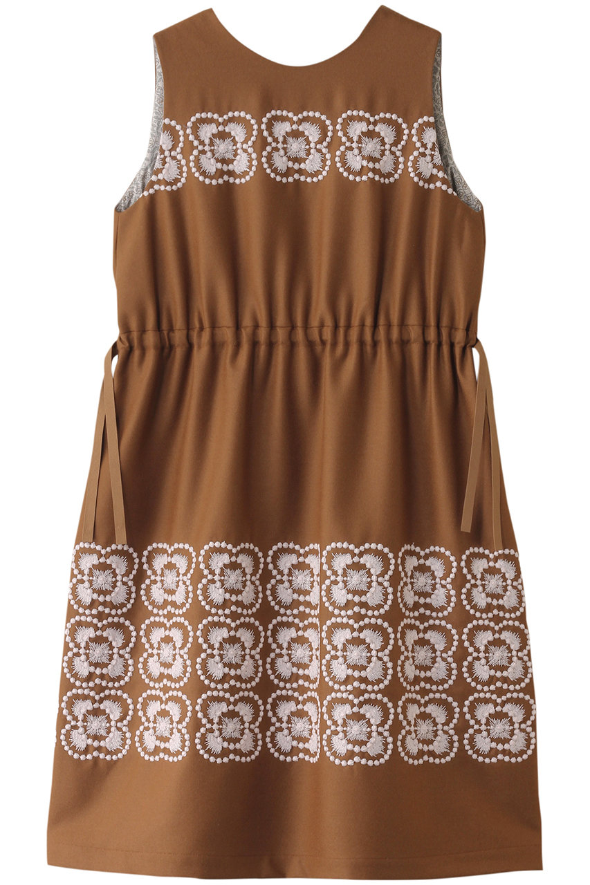 mina perhonen(ミナ ペルホネン)｜【KIDS】blumen ワンピース ネイビー