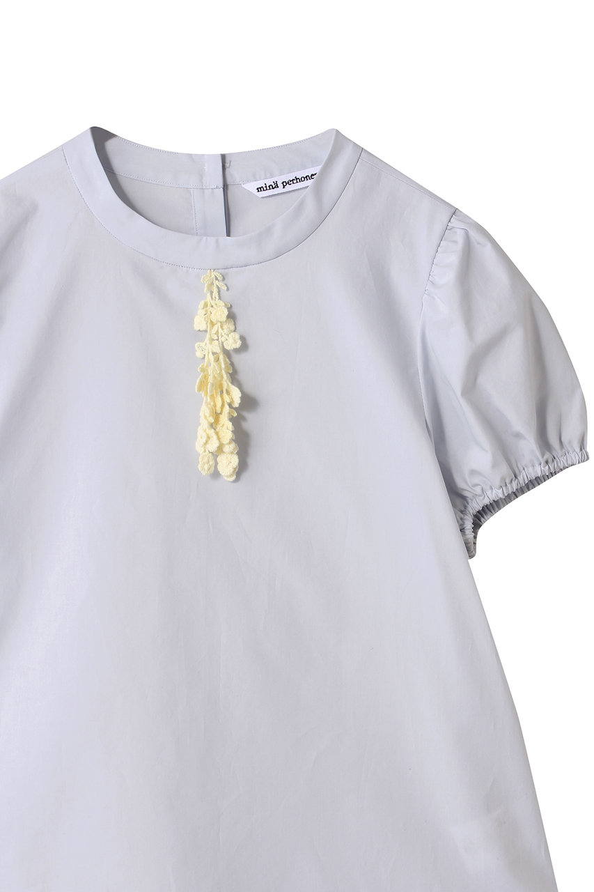 mina perhonen(ミナ ペルホネン)｜【KIDS】floraleaf ブラウス/ライト