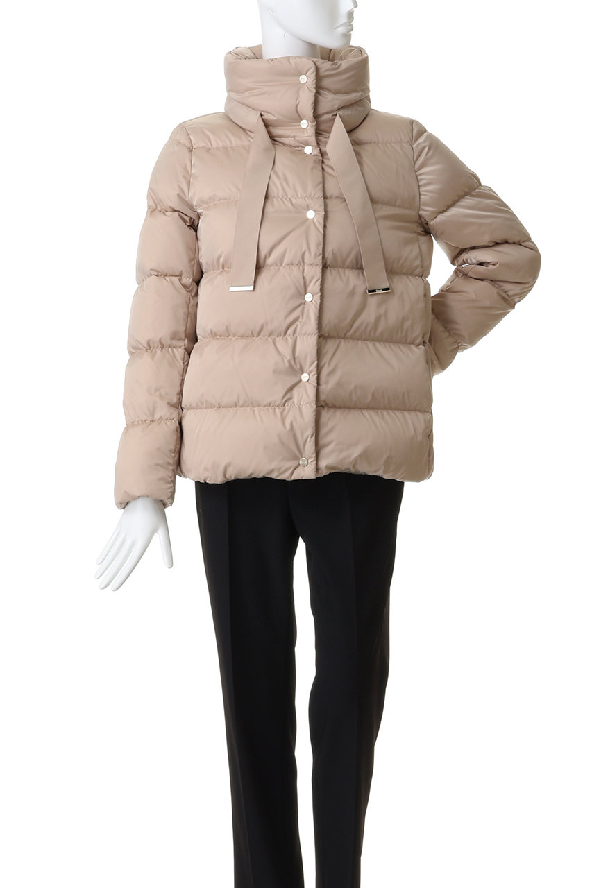 HERNO(ヘルノ)｜ポリエステルダウンブルゾン/ベージュ の通販