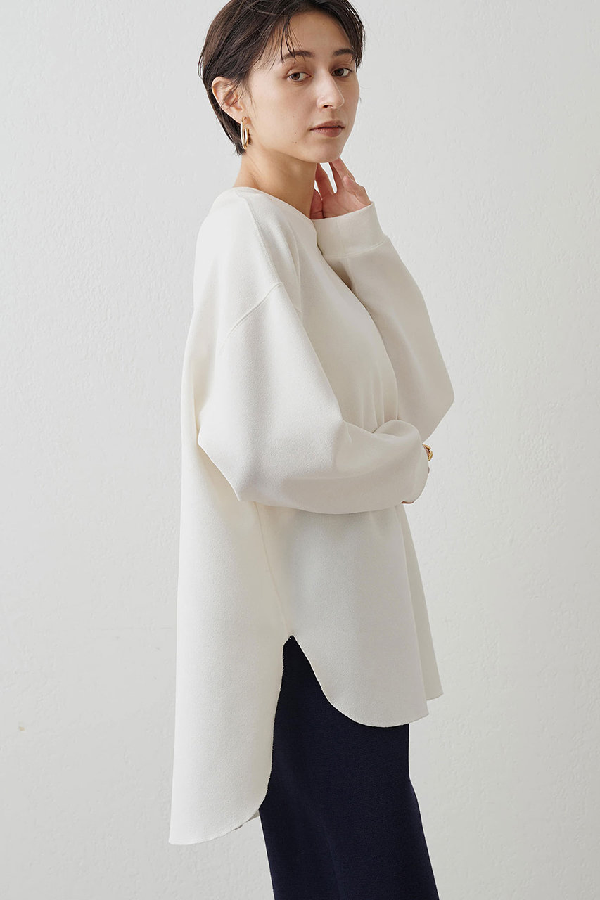 Whim Gazette(ウィム ガゼット)｜Vガゼットプルオーバー/オフホワイト