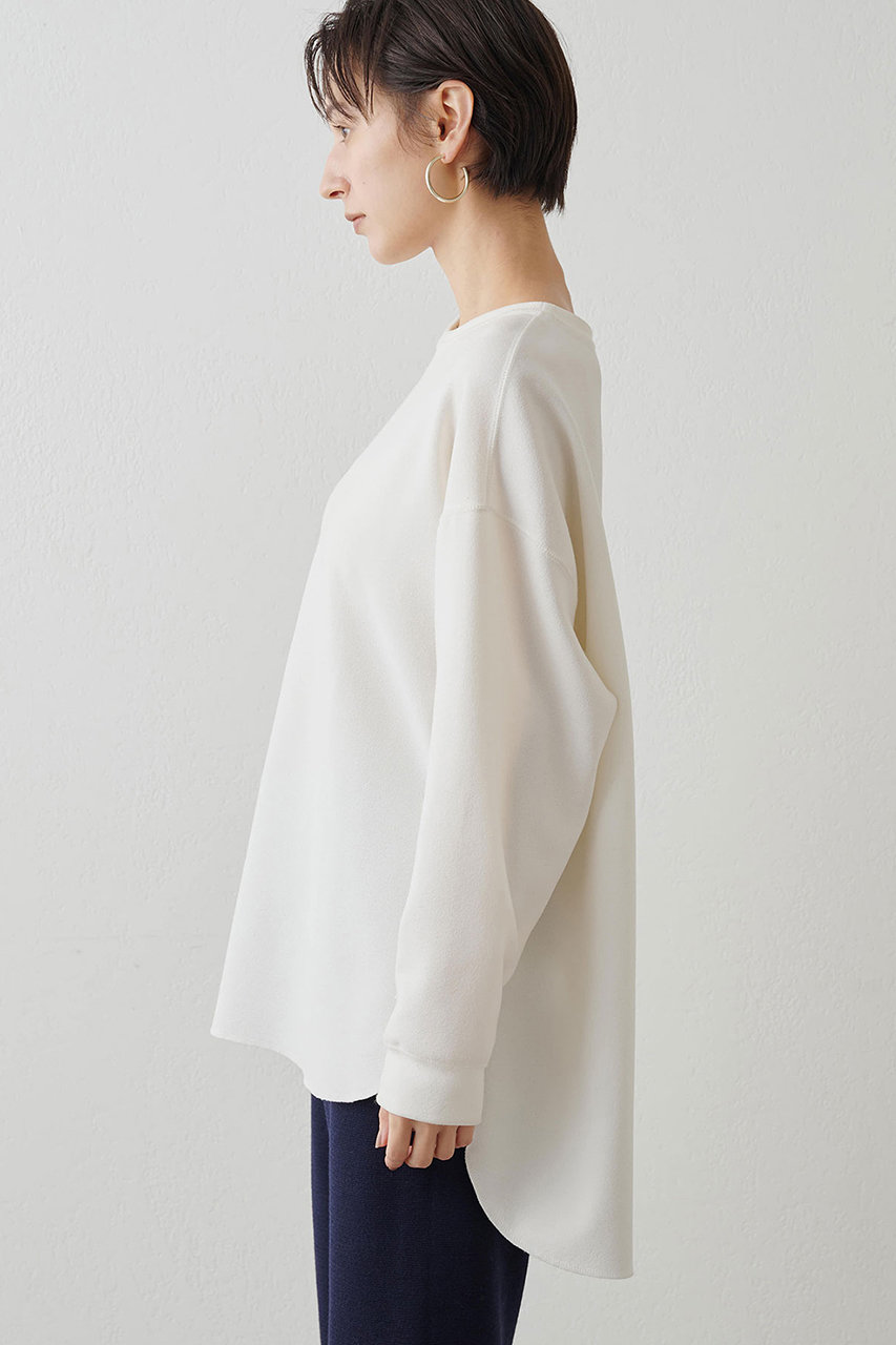 Whim Gazette(ウィム ガゼット)｜Vガゼットプルオーバー/オフホワイト