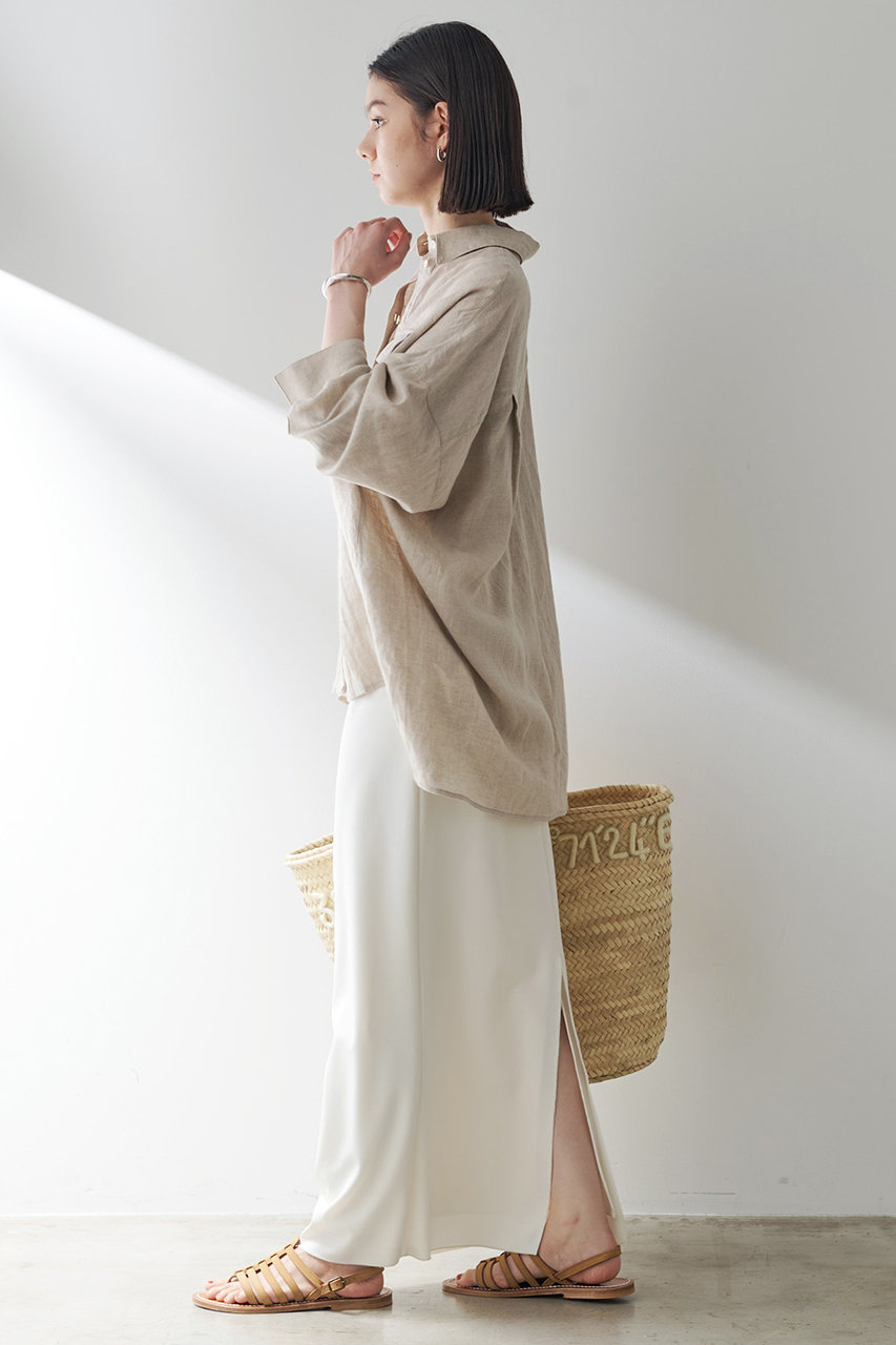 Whim Gazette(ウィム ガゼット)｜ジャージーIラインロングスカート