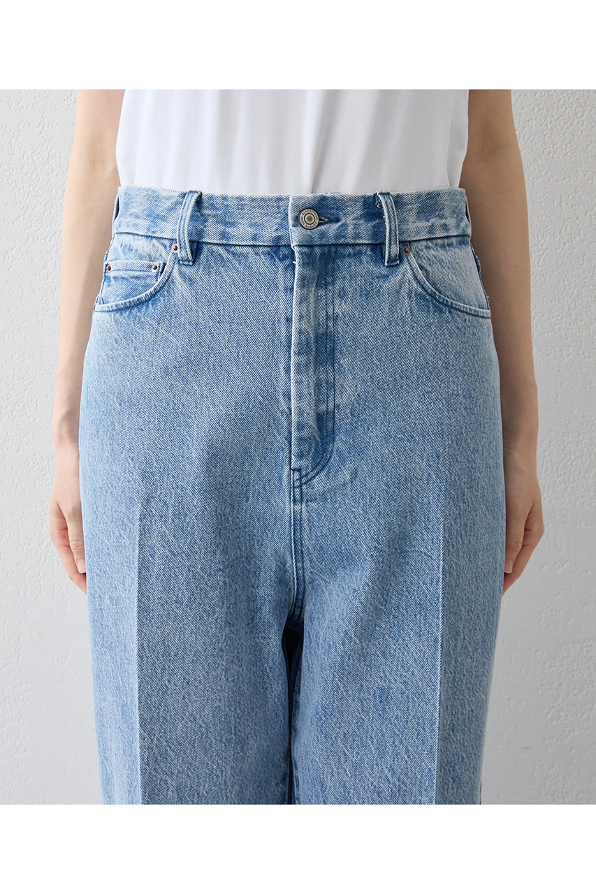 Whim Gazette(ウィム ガゼット)｜センタープレスデニムパンツ