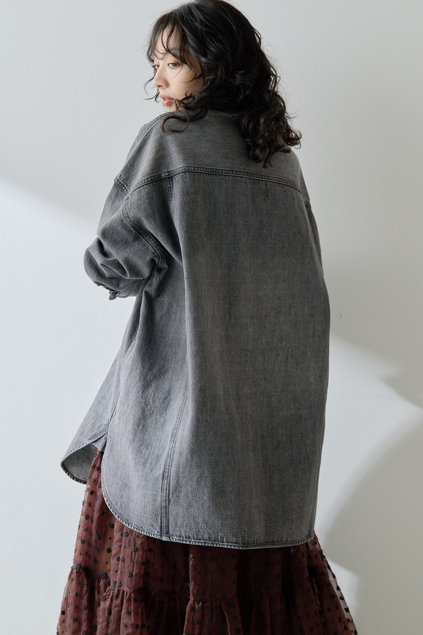 Whim Gazette(ウィム ガゼット)｜コットンヘンプデニムオーバーシャツ