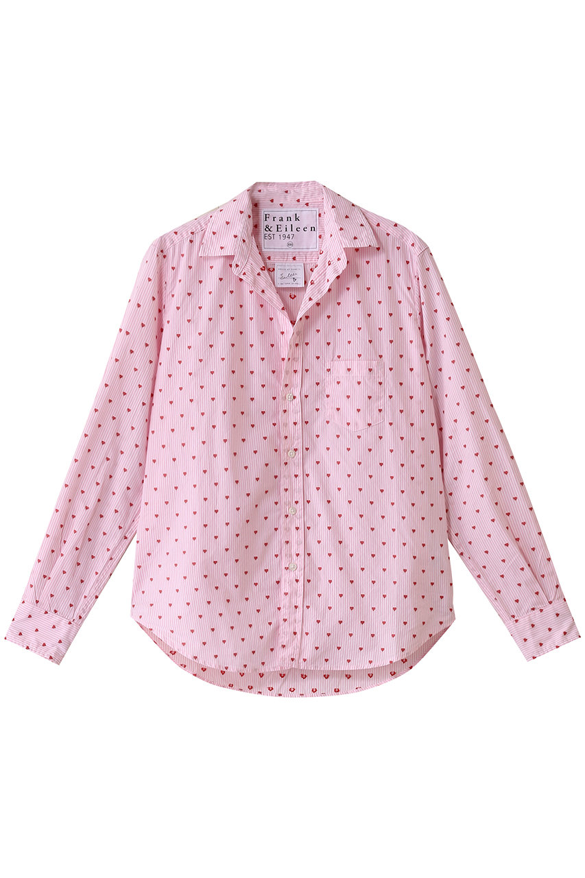 Frank＆Eileen/フランク＆アイリーン｜キュートなハートモチーフシャツ