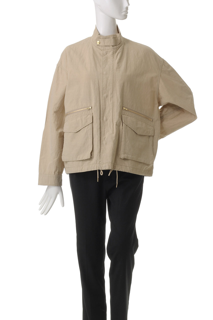 HELIOPOLE(エリオポール)｜ミリタリーブルゾン/ベージュ の通販