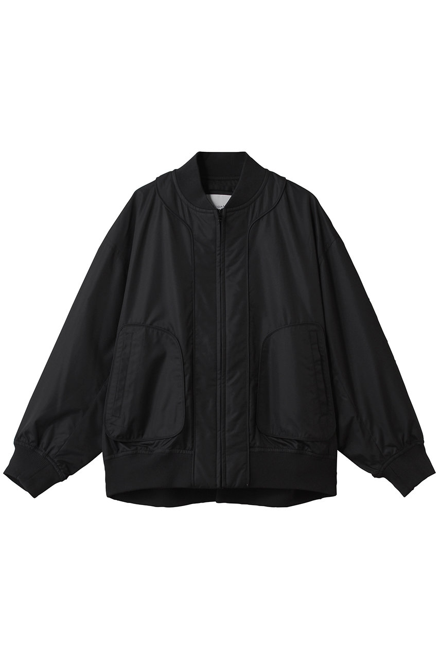 HELIOPOLE(エリオポール)｜ミリタリーブルゾン/ブラック の通販