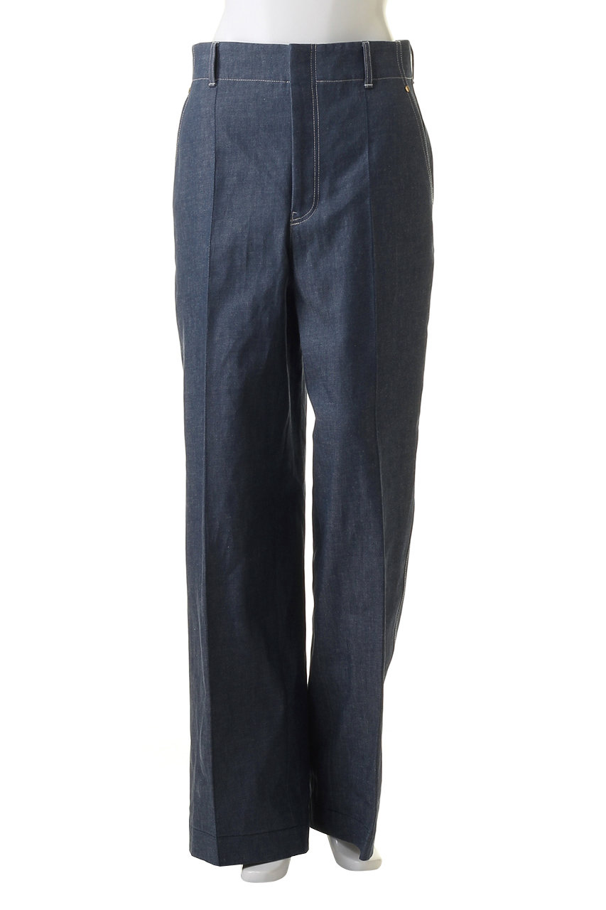 ebure(エブール)｜リアクティブデニム ワイドストレートパンツ