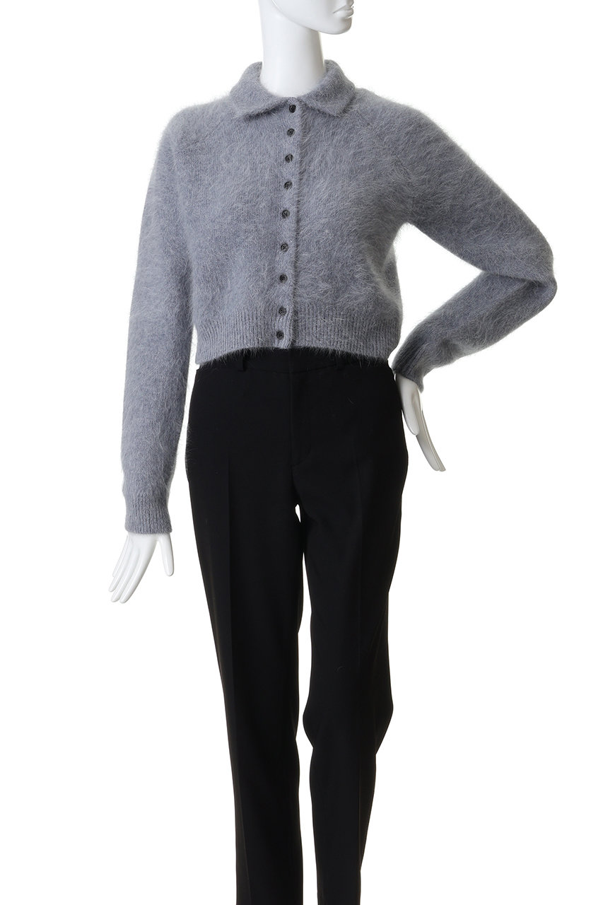 CLANE(クラネ)｜ANGORA SHORT KNIT CARDIGAN/IVORY の通販｜ELLESHOP