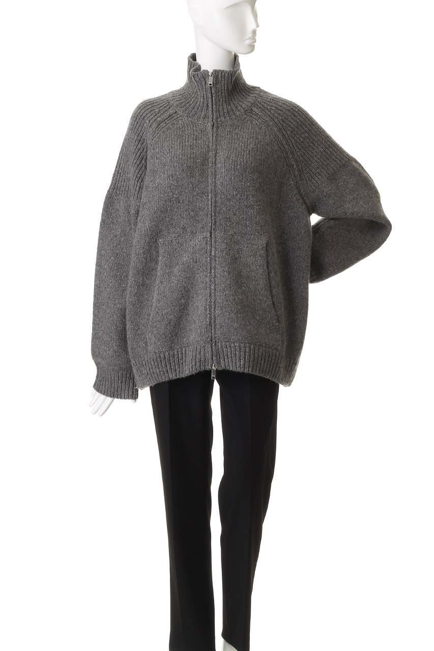 CLANE(クラネ)｜POCKET ZIP KNIT TOPS/BEIGE の通販｜ELLESHOP・(エル