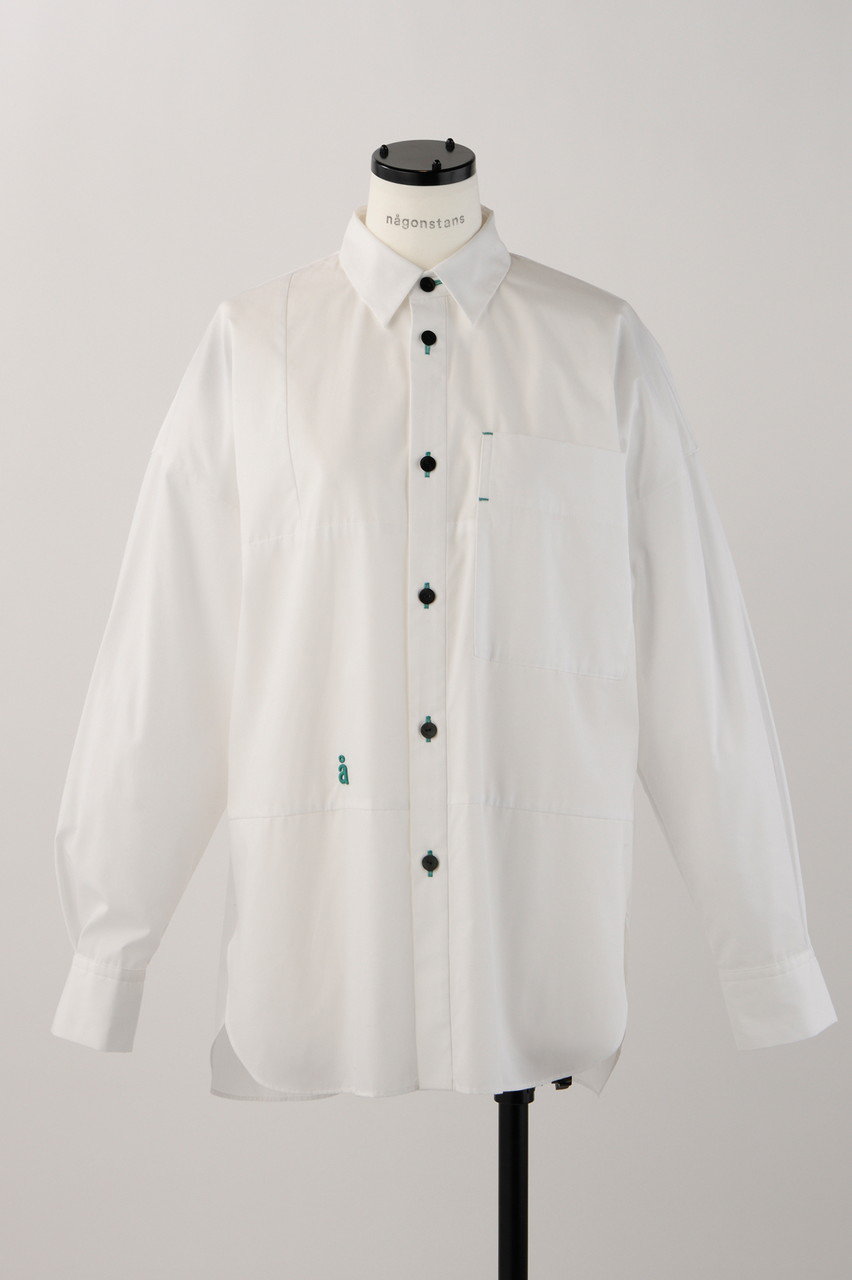 nagonstans(ナゴンスタンス)｜T/Cブロード SH/シャツ/Salt の通販