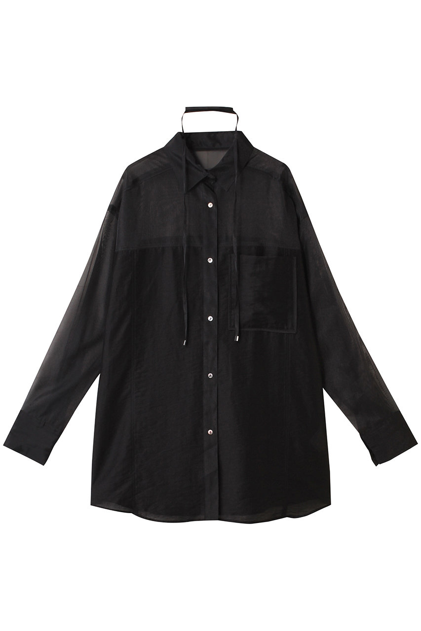 MAISON SPECIAL(メゾンスペシャル)｜Sheer Docking Oversized Shirt