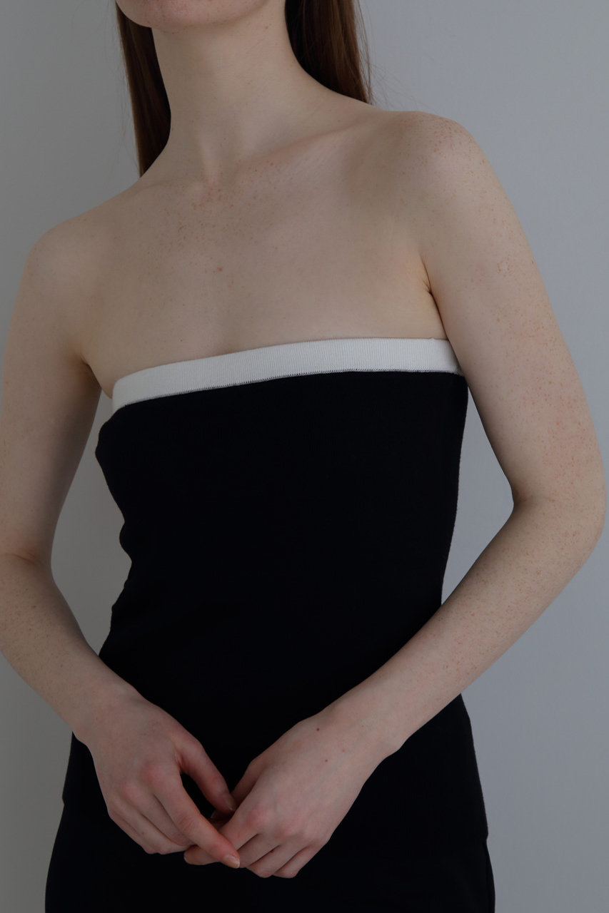 LE PHIL(ル フィル)｜ニットビスチェ/ブラック の通販｜ELLESHOP