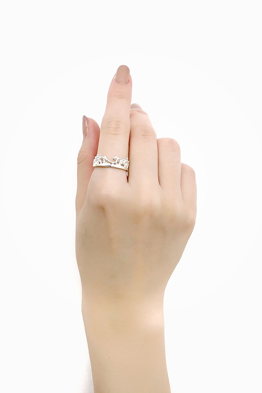 KAORU(カオル)｜FUSION シルバー フリーサイズリング S/シルバー の