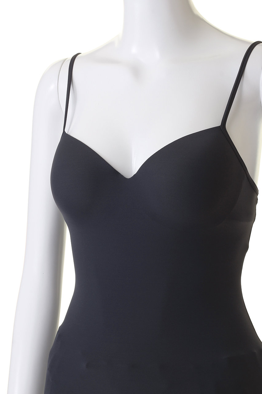 HANRO(ハンロ)｜【JUNNA×HANRO】ALLUREブラキャミソール/グレー の通販