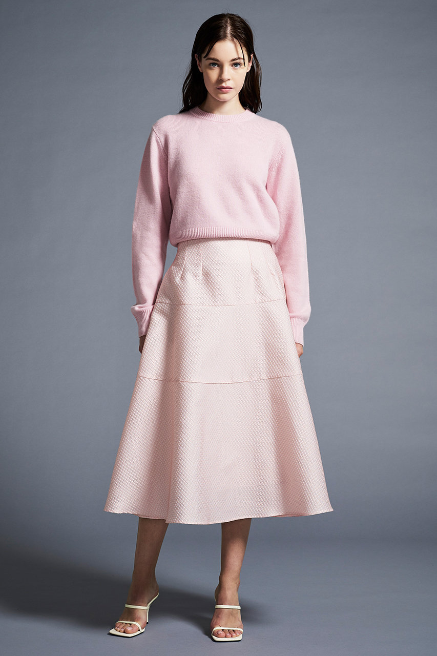 AMICA・kids(アミカキッズ)｜クチュールスカート/ピンク の通販