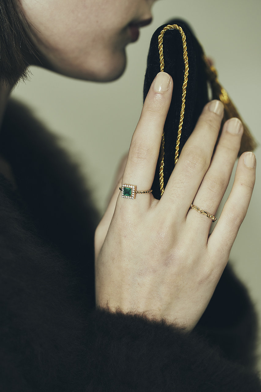 GIGI(ジジ)｜Anchor chain リング/ゴールド の通販｜ELLESHOP・(エル