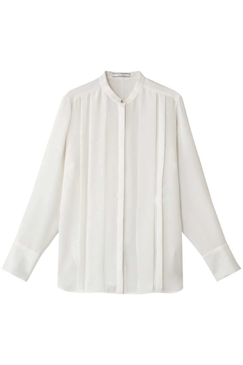 BEIGE，(ベイジ，)｜STOW（ストー）/フロントタックブラウス/Ecru の