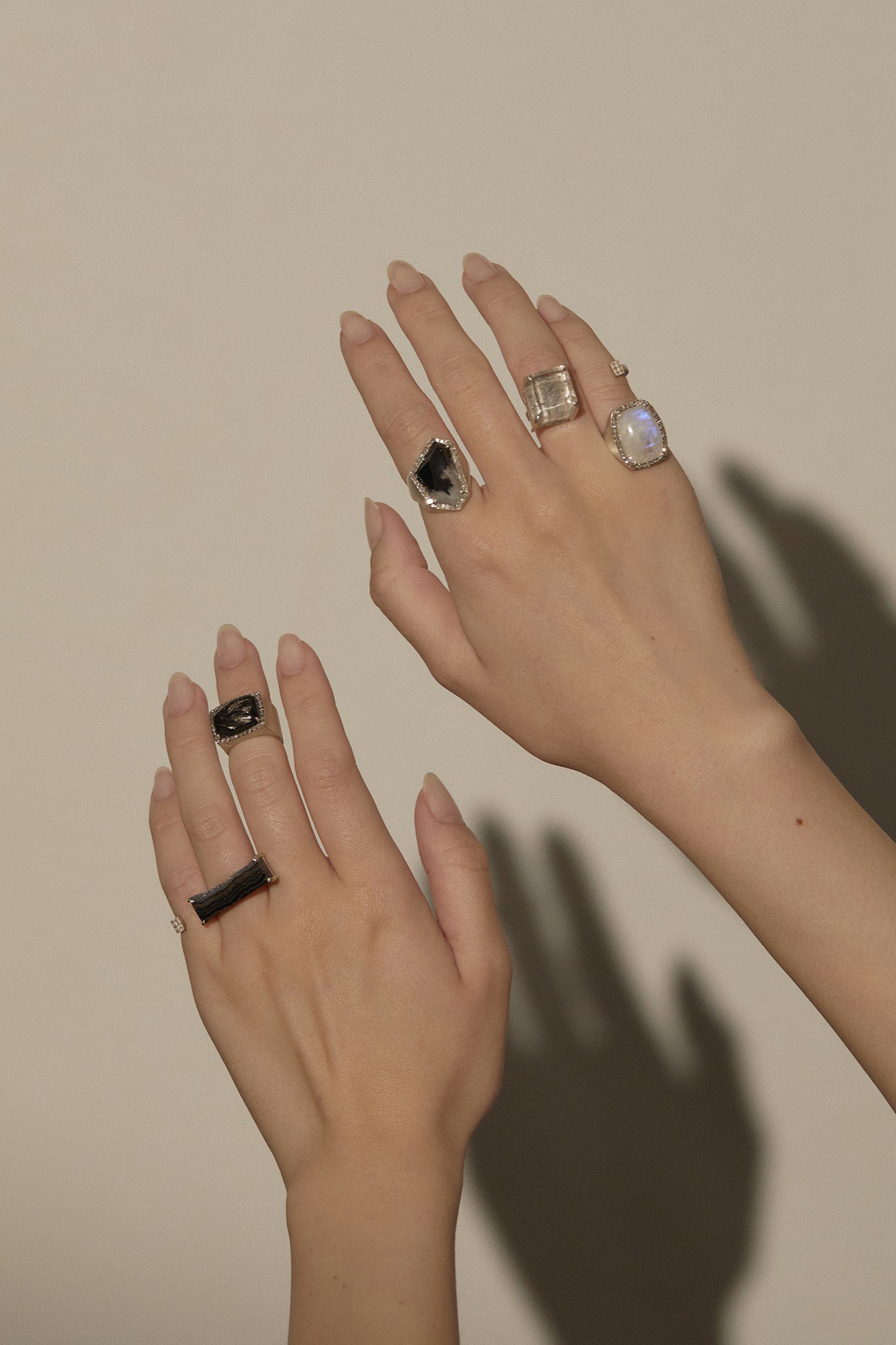 Adlin Hue(アドリン ヒュー)｜Seraphinite ピンキーリング/ブラウン の