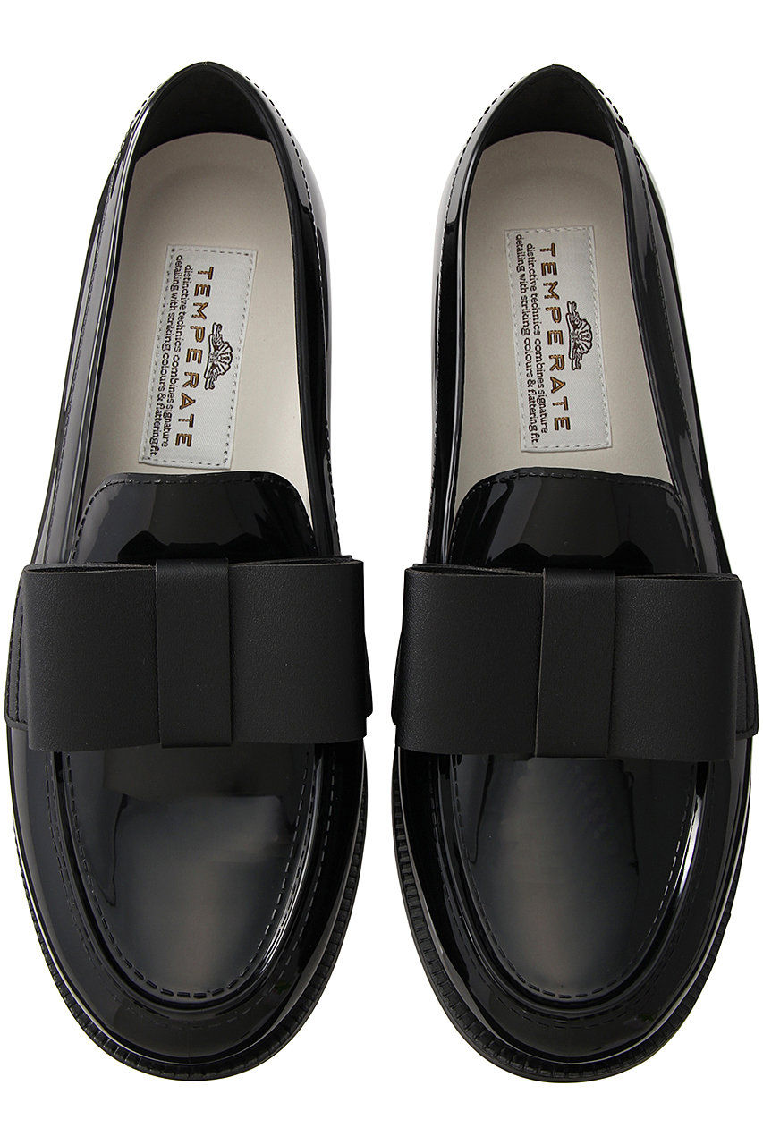 TEMPERATE(テンパレイト)｜DECO フラットベルトリボン ローファー