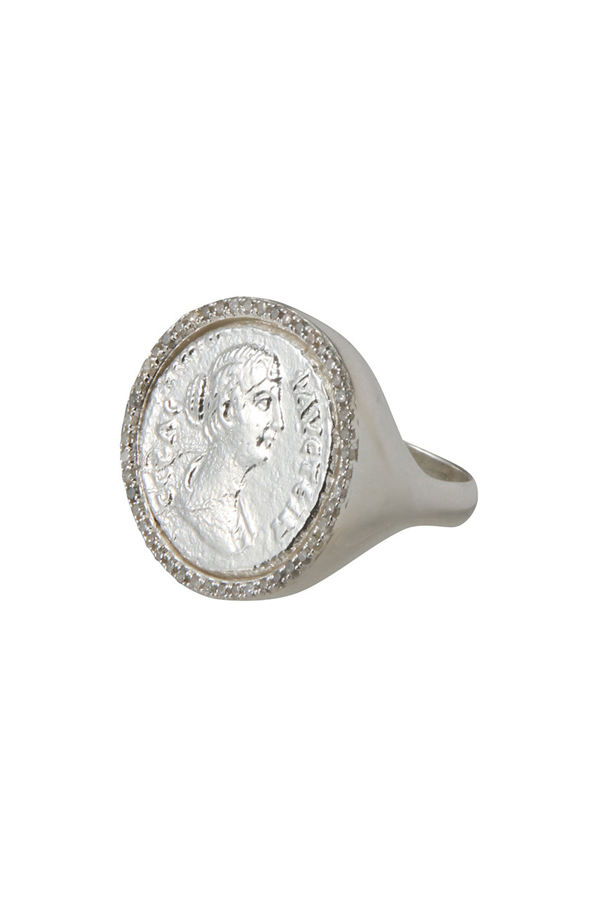 MALUS(マリュス)｜Diamond coin リング/シルバー の通販｜ELLESHOP
